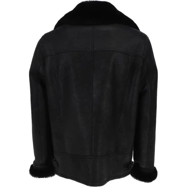 Men-Asymmetrical-Zipper-Woodsmoke-Black-Jacket-Back