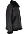 Mens-Black-Shearling-Pilot-Leather-B3-Bomber-Jacket-Right