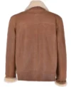 Mens-Brown-Shearling-Fur-B3-Bomber-Leather-Jacket-Back