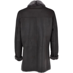 Mens-Cod-Black-Faux-Fur-Lining-Leather-Coat-Back
