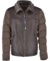 Mens-Fur-Collar-Leather-Parachute-Sleeves-Jacket