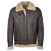 Mens-Scorpion-Grey-Aviator-Jacket
