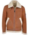 Mens-Tan-B3-Shearling-Fur-Leather-Bomber-Jacket