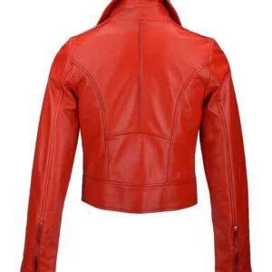 Womens-Asymmetrical-Zipper-Leather-Jacket-Red
