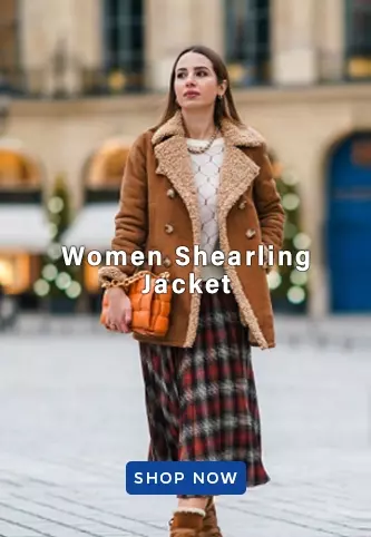 Women Shearling Jacket Vanquishe
