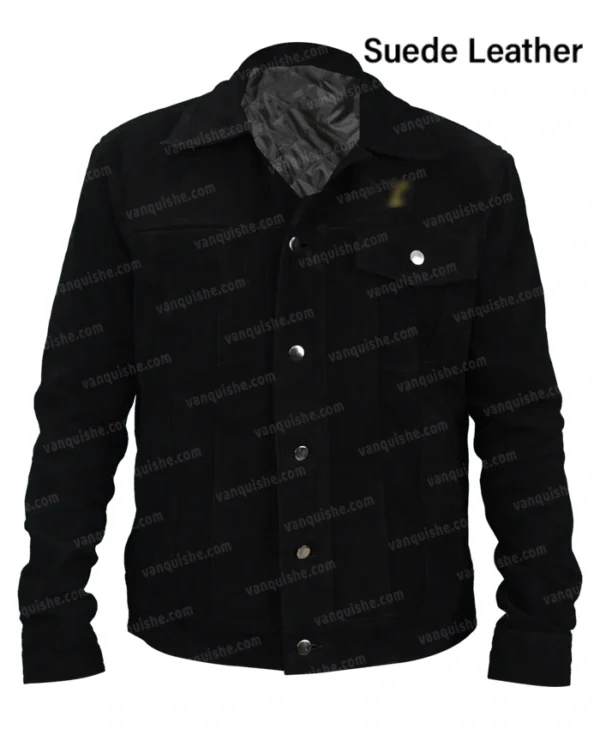 Rip Wheeler Trucker Suede Jacket