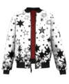 Christmas Bomber Unisex Satin Jacket5