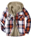 Christmas Check Hooded Cotton Jacket3