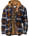 Christmas Check Hooded Cotton Jacket7