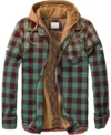 Christmas Check Hooded Cotton Jacket8