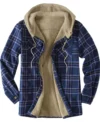 Christmas Check Hooded Cotton Jacket9