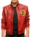 Mens Cobra Kai Karate Kid Red and Black Johnny Lawrence Jacket Collection