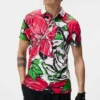 2023 Viktor Hovland The Masters Hawaiian Golf Multicolor Polo Shirt