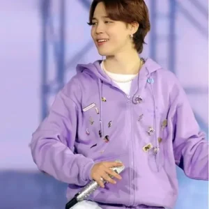 BTS Singer Park Jimin Hoodie Front