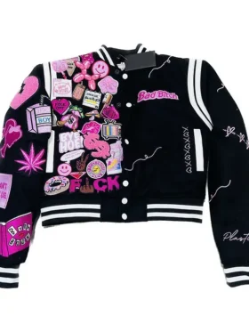 Burn Book Plastics Multicolor Varsity Jacket