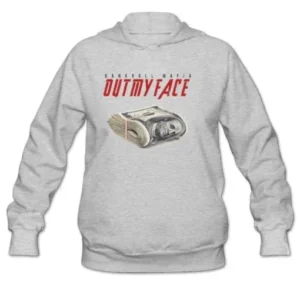 Buy Bank Roll Mafia Multicolor Hoodie grey