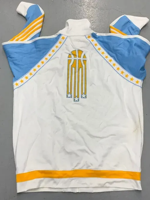Buy Kareem Abdul Jabbar NBA Lakers Adidas Track Jacket