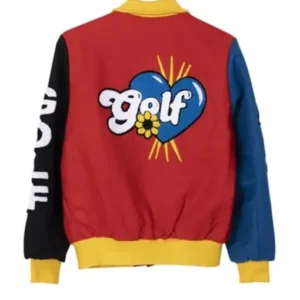 Buy Tyler The Creator Red Varsity Jacket