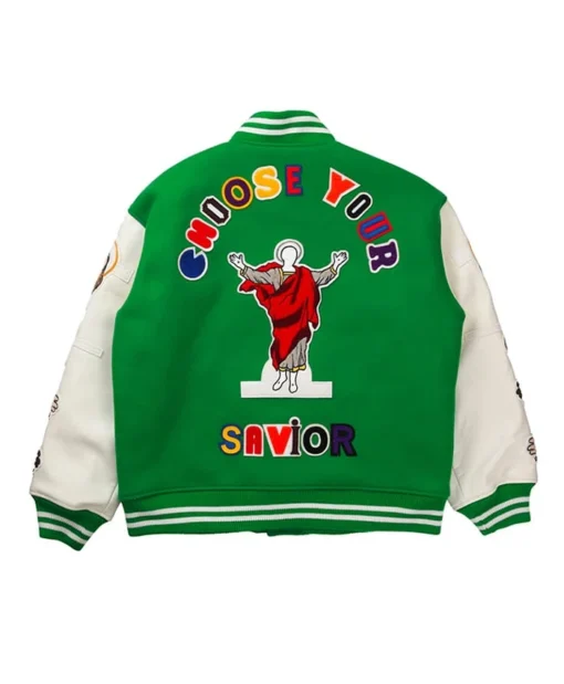 Choose Your Savior Varsity Jackets