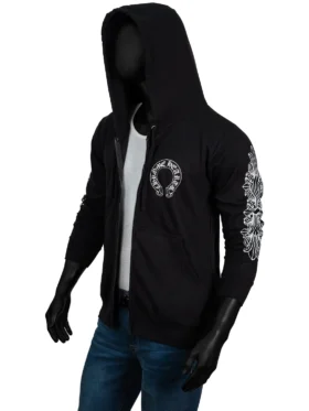 Chrome Heart Hoodie Leftside