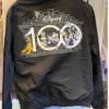 Disney 100 Black Bomber Jacket