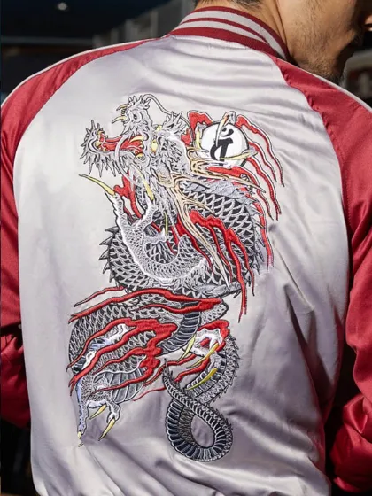 Dragon of Dojima Jacket Back