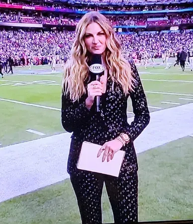 Erin Andrews Super Bowl Suit