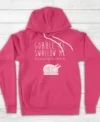 GobbleMe Swallow Me Thanksgiving Hoodie Pink