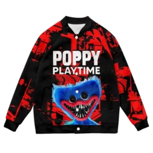 Huggy Wuggy Multi Style Varsity Jacket