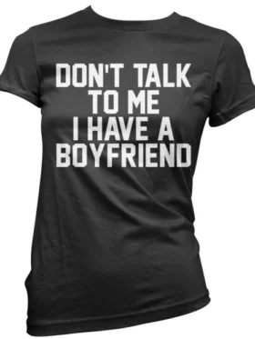 I Have a Boyfriend Cotton Shirts