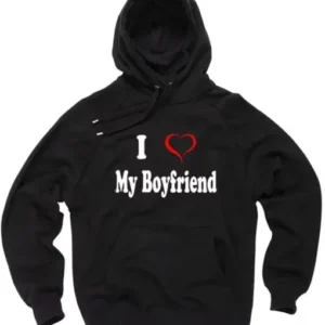 I Love My Boyfriend Hoodie style 5