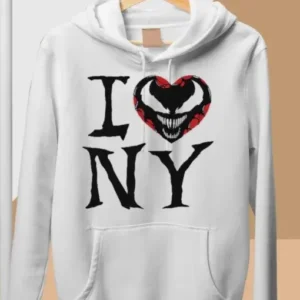 I Love NY Spider Man Hoodie