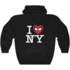 I Love NY Spider Man Hoodie For Mens and Womens