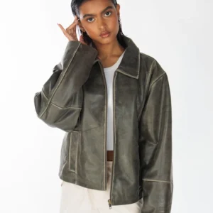 In My Element Leather Jacket