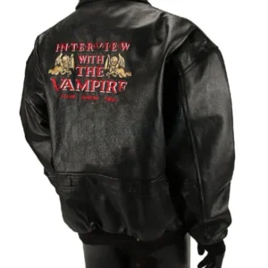 Interview with The Vampire Crew Leather Jacket