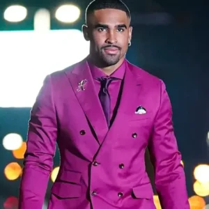 Jalen Hurts Multicolor Suit