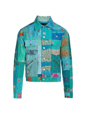 John Legend Quilted Jacket Front 1
