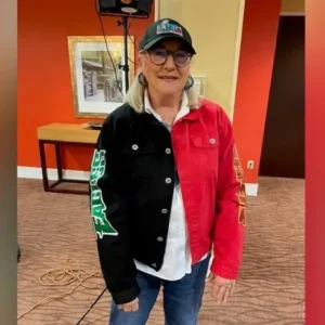 Kelce Mom Donna Kelce Super Bowl Jacket