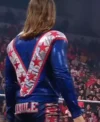 Matt-Riddle-WWE-Raw-Blue-Satin-Jacket-Back