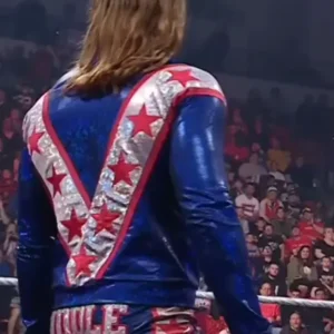 Matt-Riddle-WWE-Raw-Blue-Satin-Jacket-Back