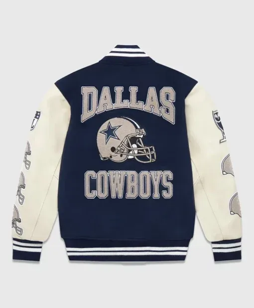Mens and Womens Mulicolor OVO NFL Varsity Jacket
