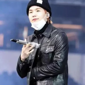 Min-Yoon-gi-BTS-Suga-Black-Leather-Jacket-Left