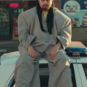 Miss You Oliver Tree Gray Oversized Suit Front