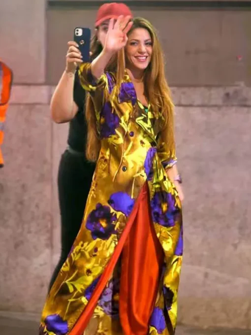 Monotonia Shakira Floral Coat Front