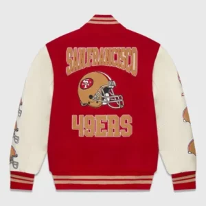 Mulicolor OVO NFL Varsity Jacket For sale