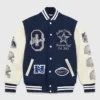 Mulicolor OVO NFL Varsity Jacket style 6