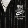 Nike X Stussy Striped Fleece Jacket