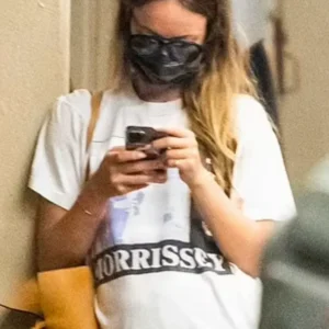 Olivia Wilde Morrissey White Shirt