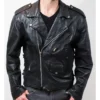 Pelle Cuir Biker Leather Jacket