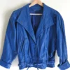 Pelle Cuir Blue Leather Jacket